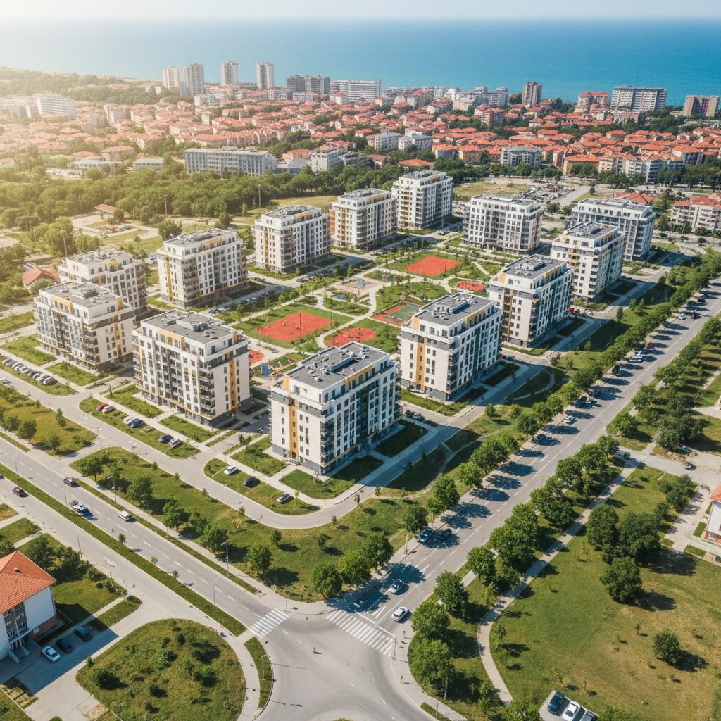 Newer Residential Areas (Нови квартали), Ahtopol — neighborhood view 2