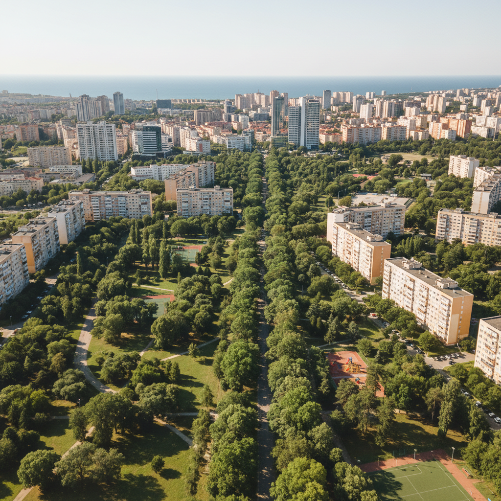 Izgrev, Burgas — neighborhood view 2