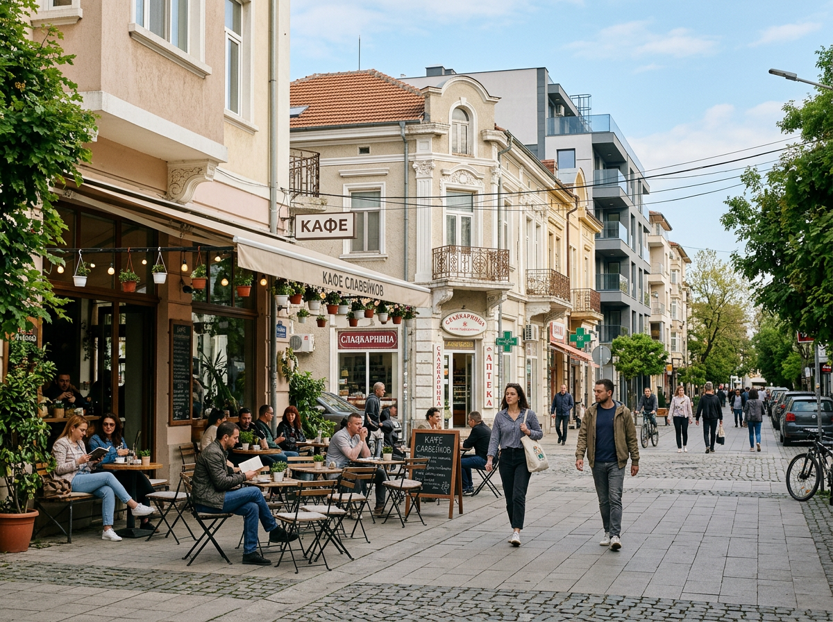 Slaveykov, Burgas — neighborhood view 1