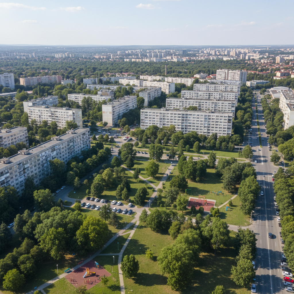 Druzhba, Dobrich — neighborhood view 2