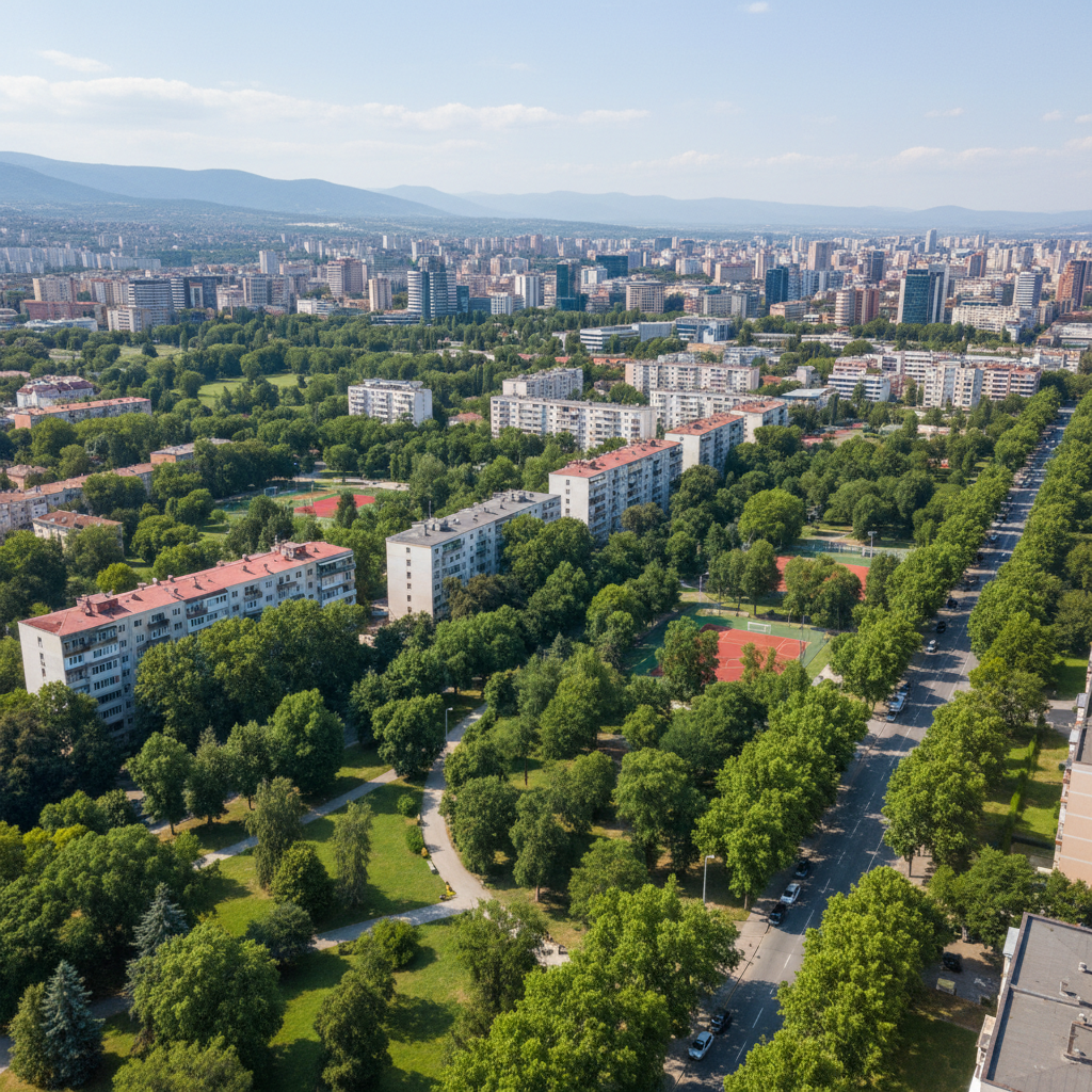 Central District, Kazanlak — neighborhood view 2