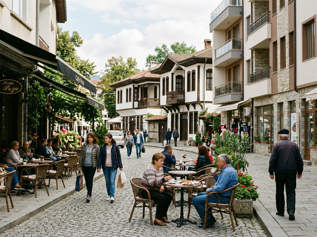 Izgrev (Изгрев), Kazanlak — neighborhood view 1