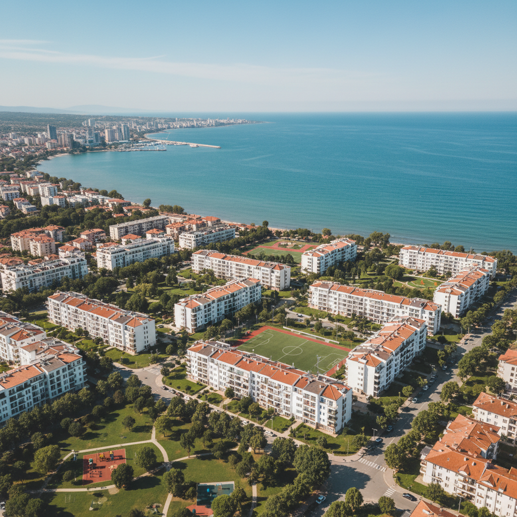 Urdoviza Bay (South Beach), Kiten — neighborhood view 2