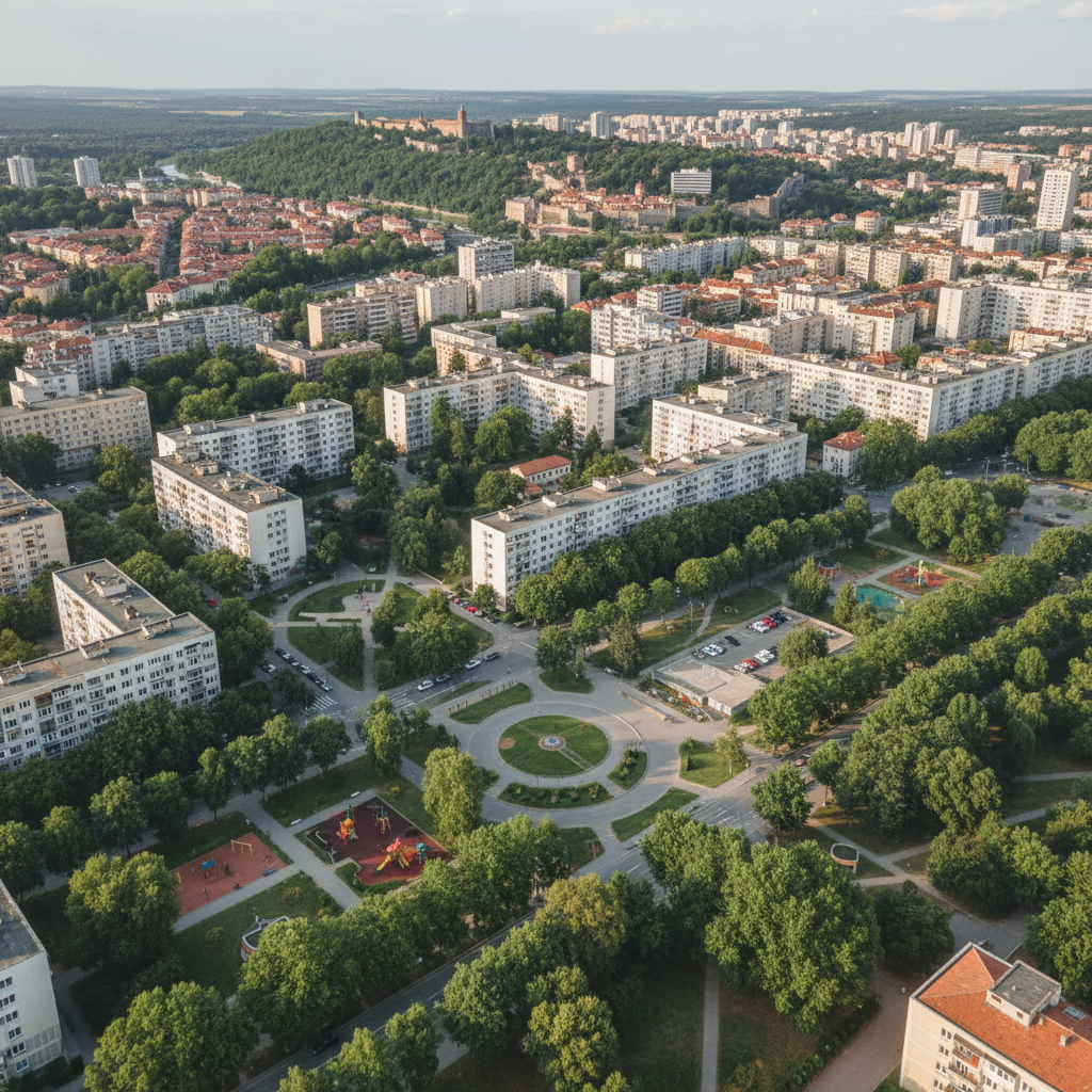 New Town (Central Lovech), Lovech — neighborhood view 2