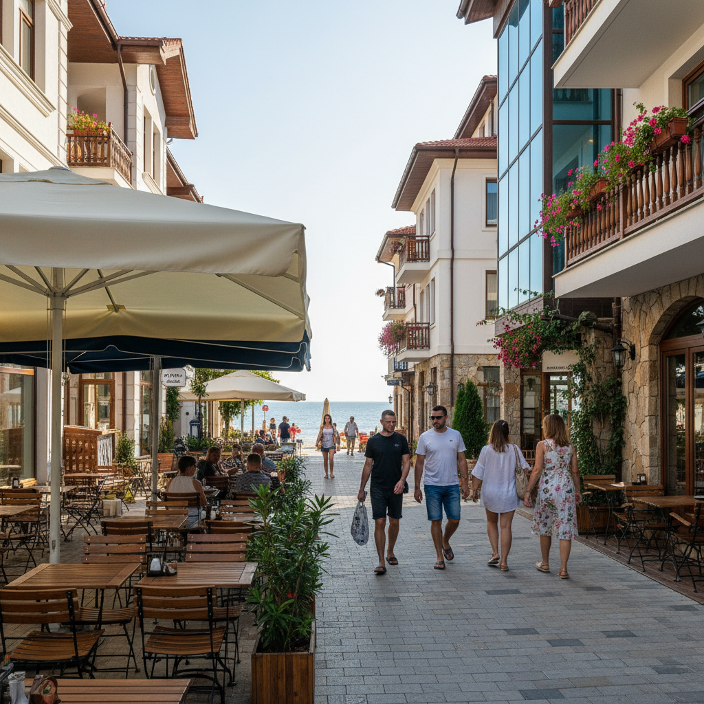 Oasis Beach Area, Lozenets — neighborhood view 1