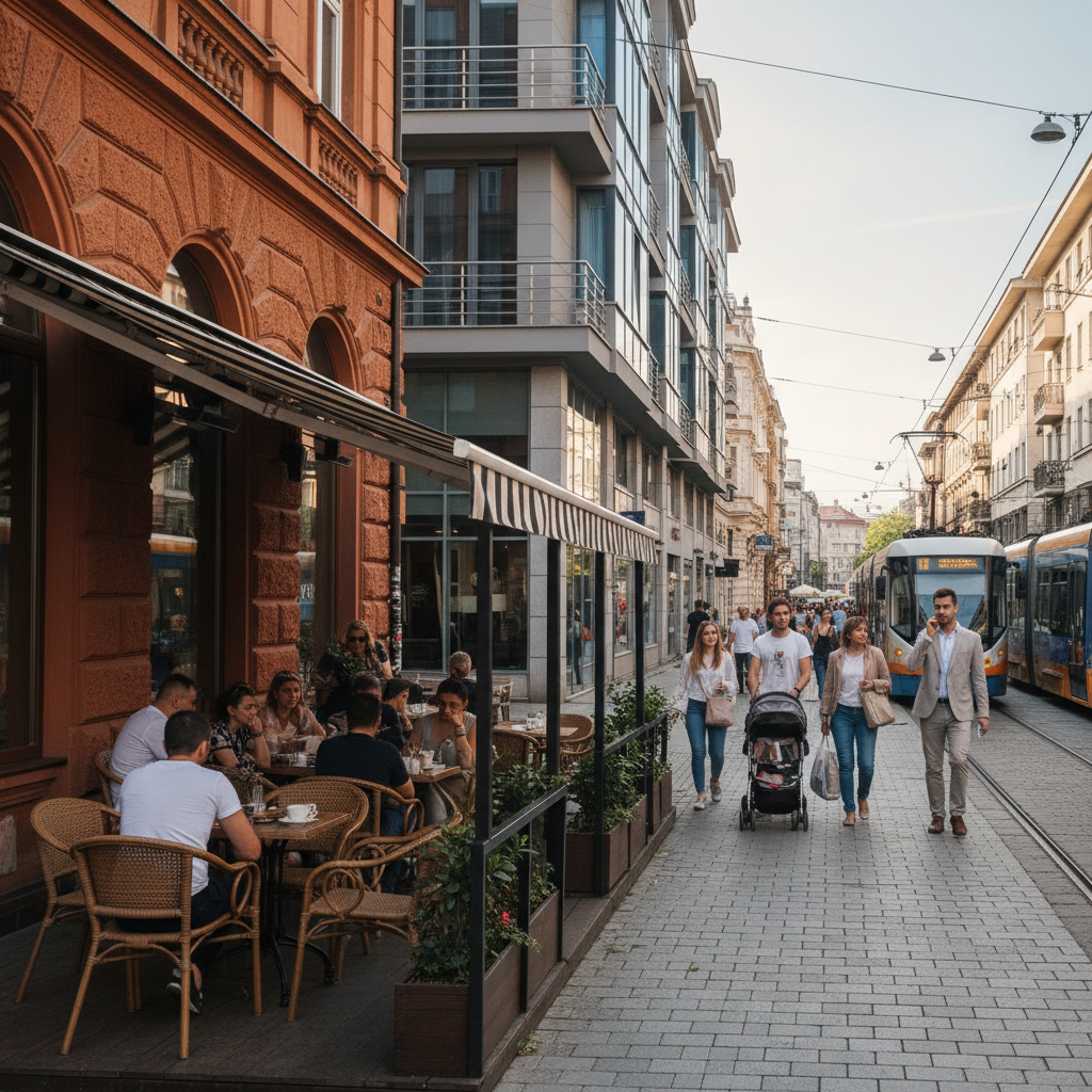 East (Изток), Pazardzhik — neighborhood view 1