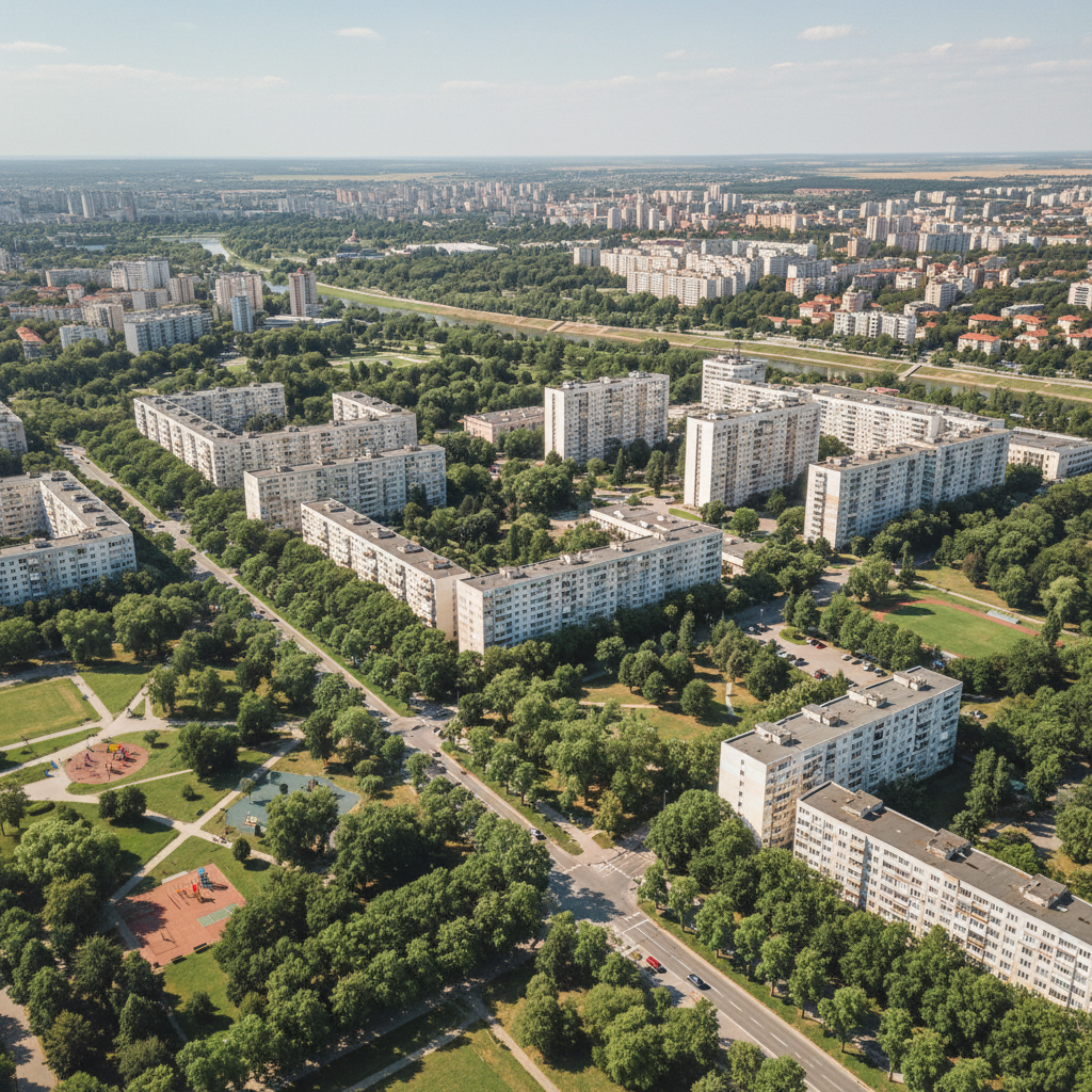 East (Изток), Pazardzhik — neighborhood view 2