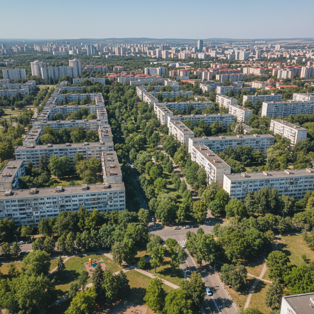 Center (Център), Pleven — neighborhood view 2