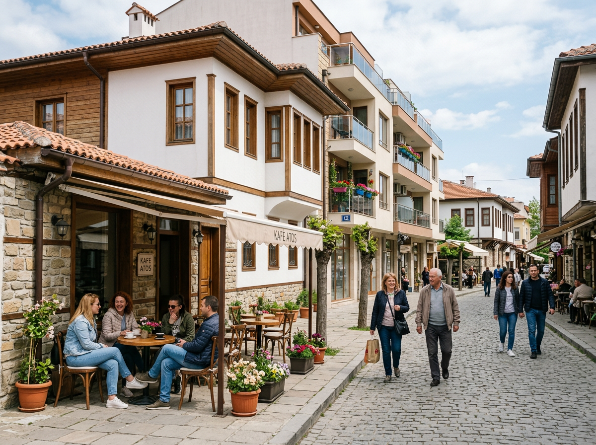 Kvartal Solnitsite, Pomorie — neighborhood view 1