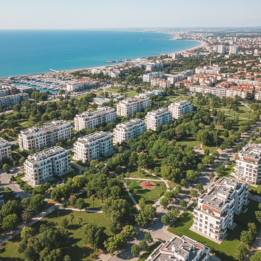 Kvartal Solnitsite, Pomorie — neighborhood view 2