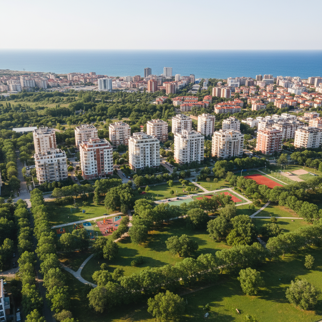 New Town (Noviyat Grad), Pomorie — neighborhood view 2