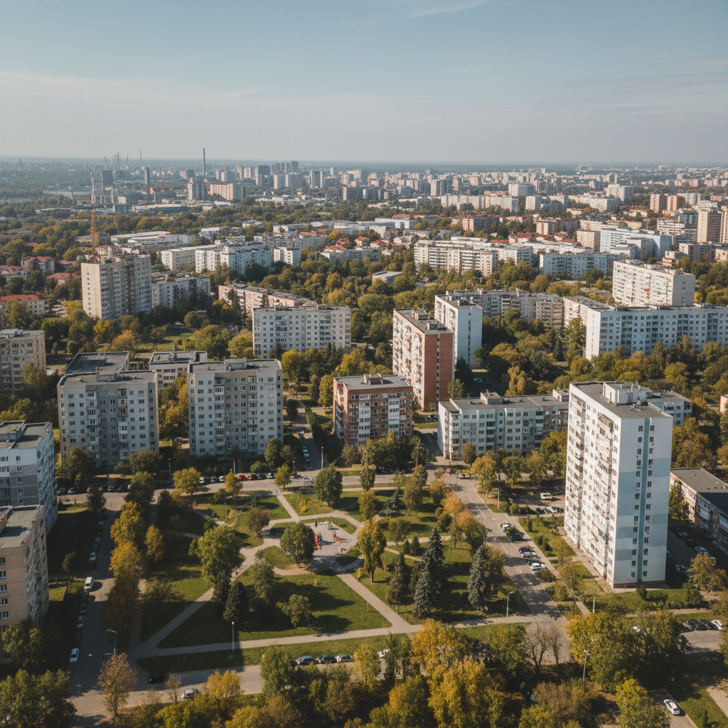 Zdravets Izgrev, Ruse — neighborhood view 2