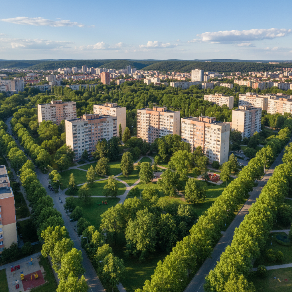Shumen Plateau region, Shumen — neighborhood view 2