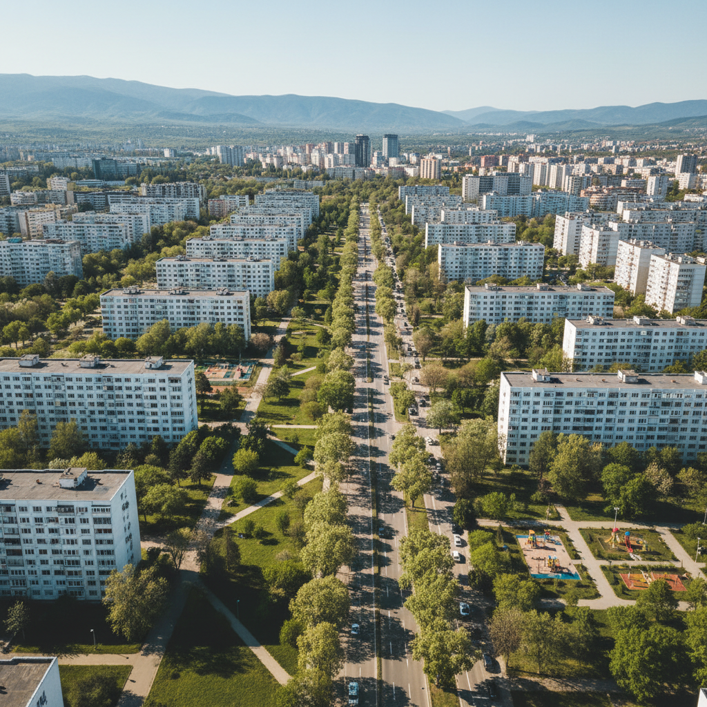 Druzba, Sliven — neighborhood view 2