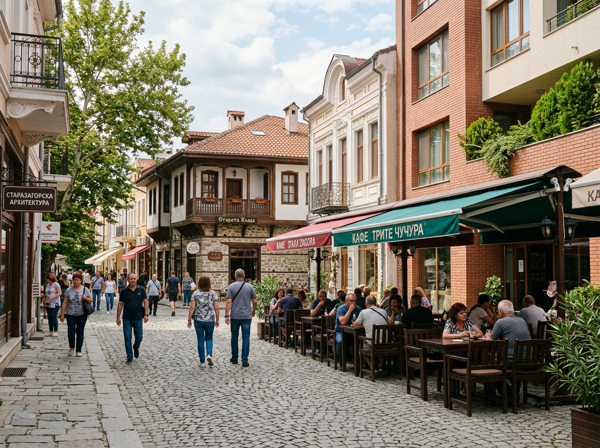 Trite Chuchura, Stara Zagora — neighborhood view 1