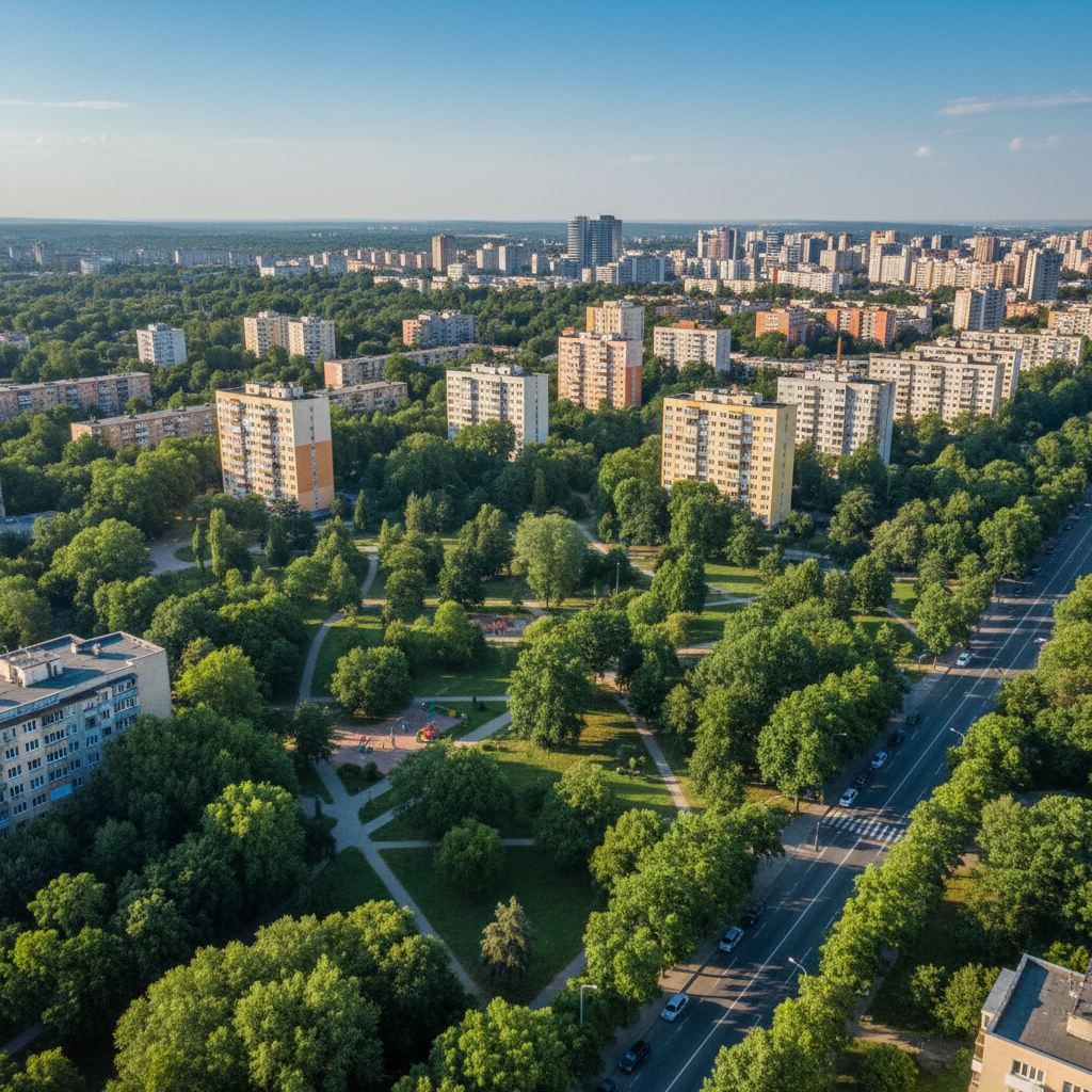 Trite Chuchura, Stara Zagora — neighborhood view 2