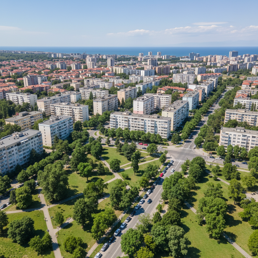 Lozenets (Tsarevo Municipality), Tsarevo — neighborhood view 2