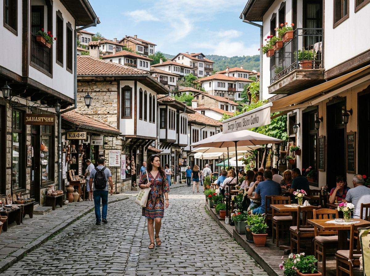 Old Town (Varosha), Veliko Tarnovo — neighborhood view 1