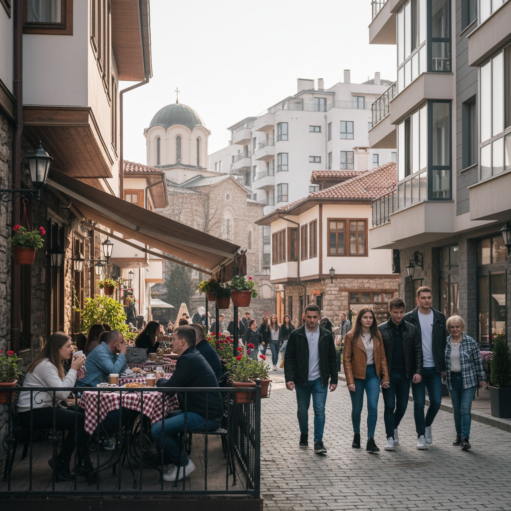 Sveta Gora (Student City), Veliko Tarnovo — neighborhood view 1