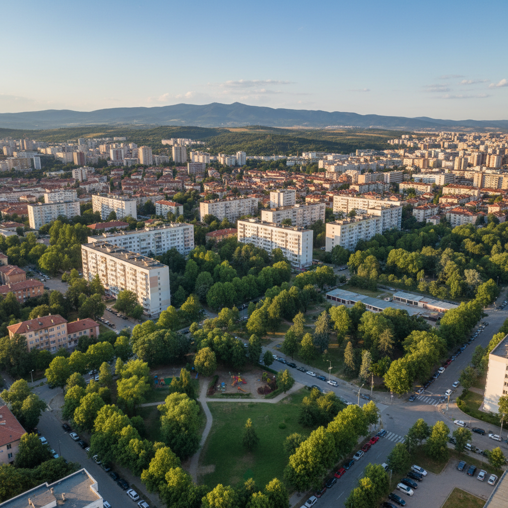 Kvartal Bilichka, Vratsa — neighborhood view 2
